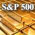 قیمت های طلا در بر ابر شاخص SP500 تاریخی